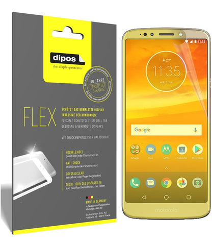 3x 3D Full Cover Schutzfolie für Motorola Moto E5  (1)