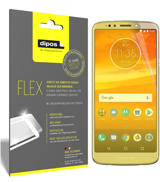 3x 3D Full Cover Schutzfolie für Motorola Moto E5 (1)