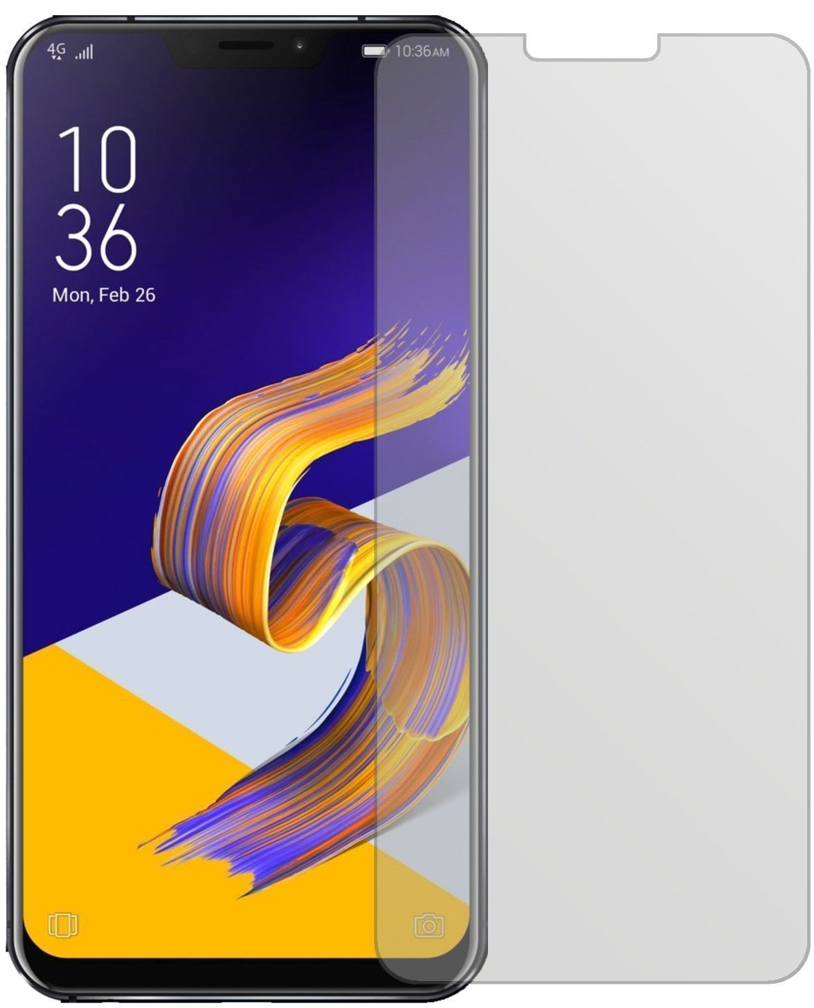 2x Schutzfolie matt für Asus Zenfone 5 ZE620KL Dis (2)