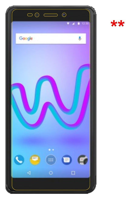 2x Schutzfolie klar für Wiko Jerry 3 Display-Schut (5)