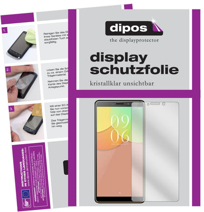 6x Schutzfolie klar für Elephone A2 Display-Schutz (1)