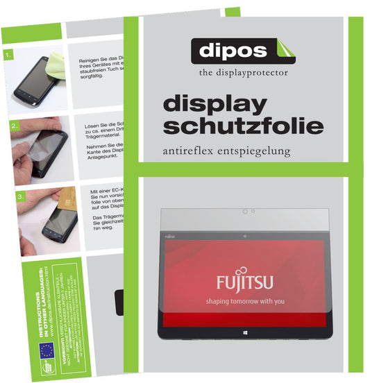 2x Schutzfolie matt für Fujitsu Stylistic Q736 Dis (1)