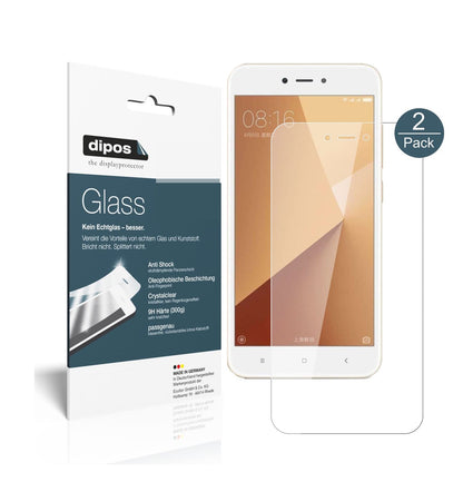 2x 9H Schutzfolie für Xiaomi Redmi Note 5A Panzerf (1)