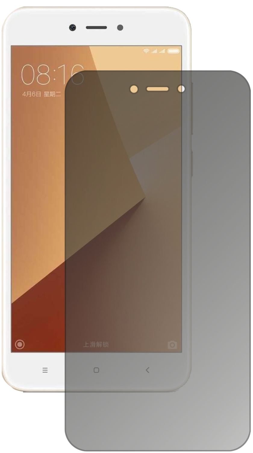 Blickschutzfolie für Xiaomi Redmi Note 5A matt Sch (2)