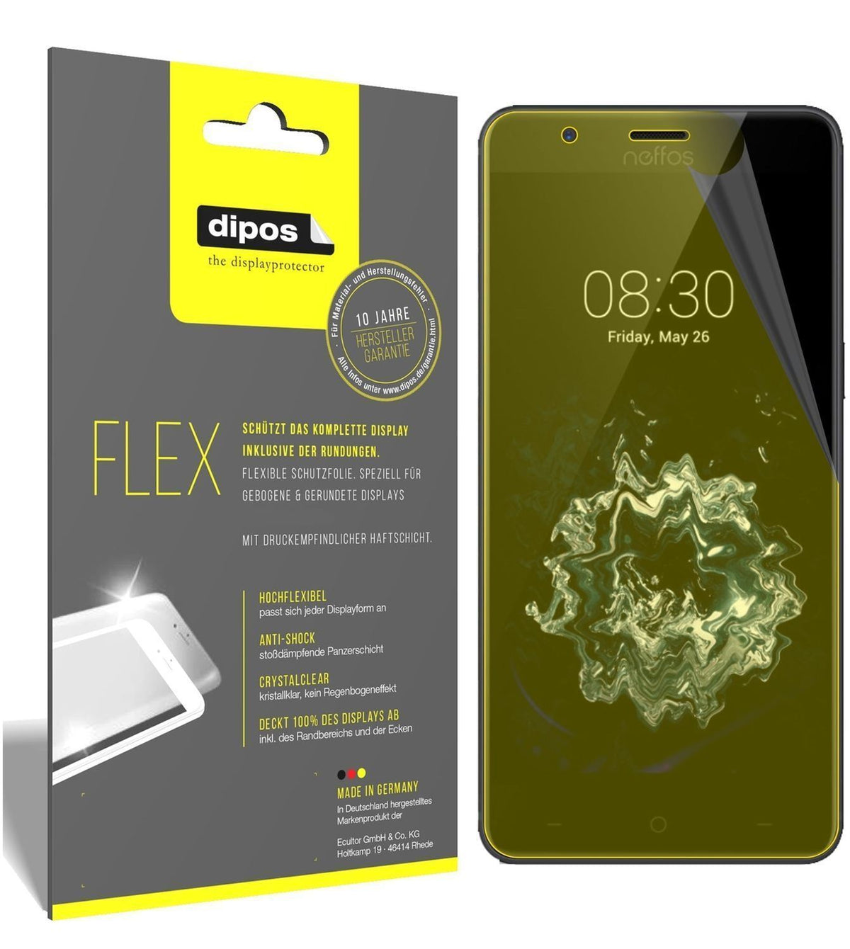 3x 3D Full Cover Schutzfolie für TP-Link Neffos N1 (1)