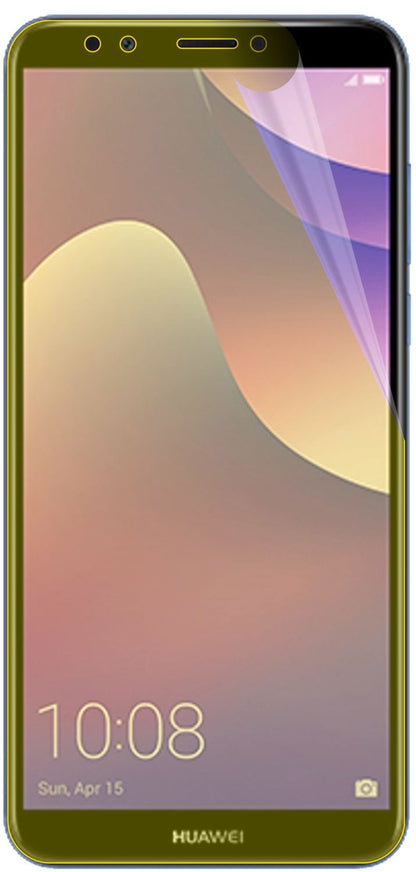 3x 3D Full Cover Schutzfolie für Huawei Y7 Prime ( (3)