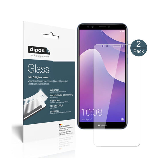 2x 9H Schutzfolie für Huawei Y7 Prime (2018) Panze (1)