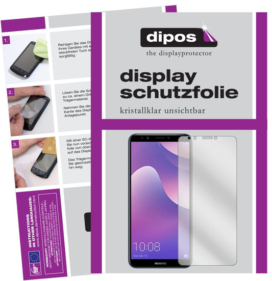 6x Schutzfolie klar für Huawei Y7 Prime (2018) Dis (1)