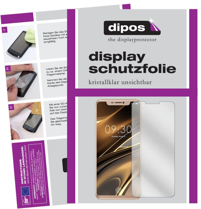 2x Schutzfolie klar für Doogee V Display-Schutzfol (1)