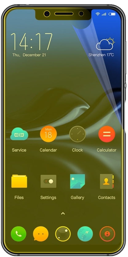 2x 3D Full Cover Schutzfolie für Elephone A4 (3)