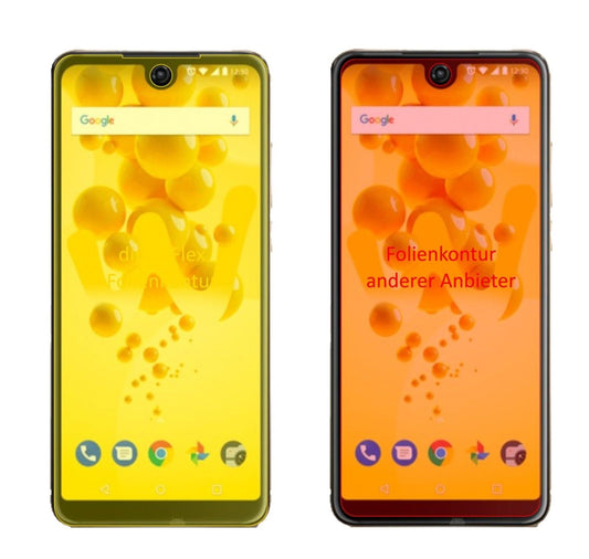 2x 3D Full Cover Schutzfolie für Wiko View 2 Pro (1)