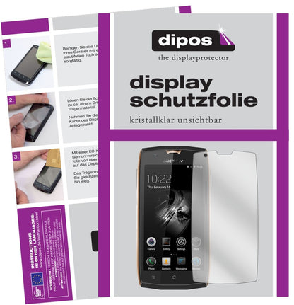 1x Schutzfolie klar für Blackview BV7000 Display-S (2)