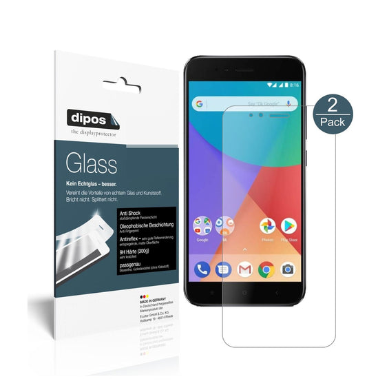 2x 9H Schutzfolie matt für Xiaomi Mi A1 Panzerfoli (1)