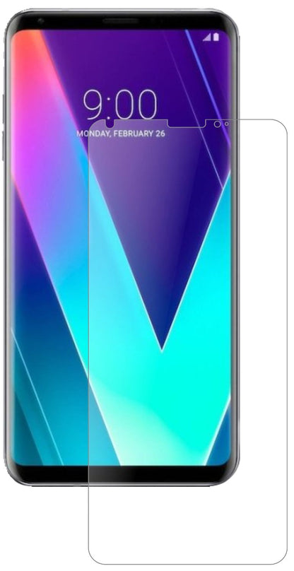 2x 9H Schutzfolie matt für LG V30S ThinQ Panzerfol (2)