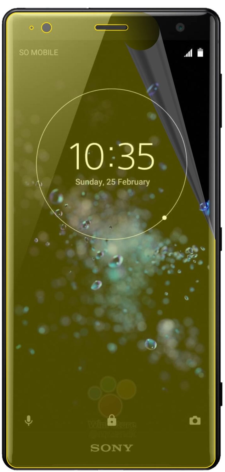 3x 3D Full Cover Schutzfolie für Sony Xperia XZ2 C (3)