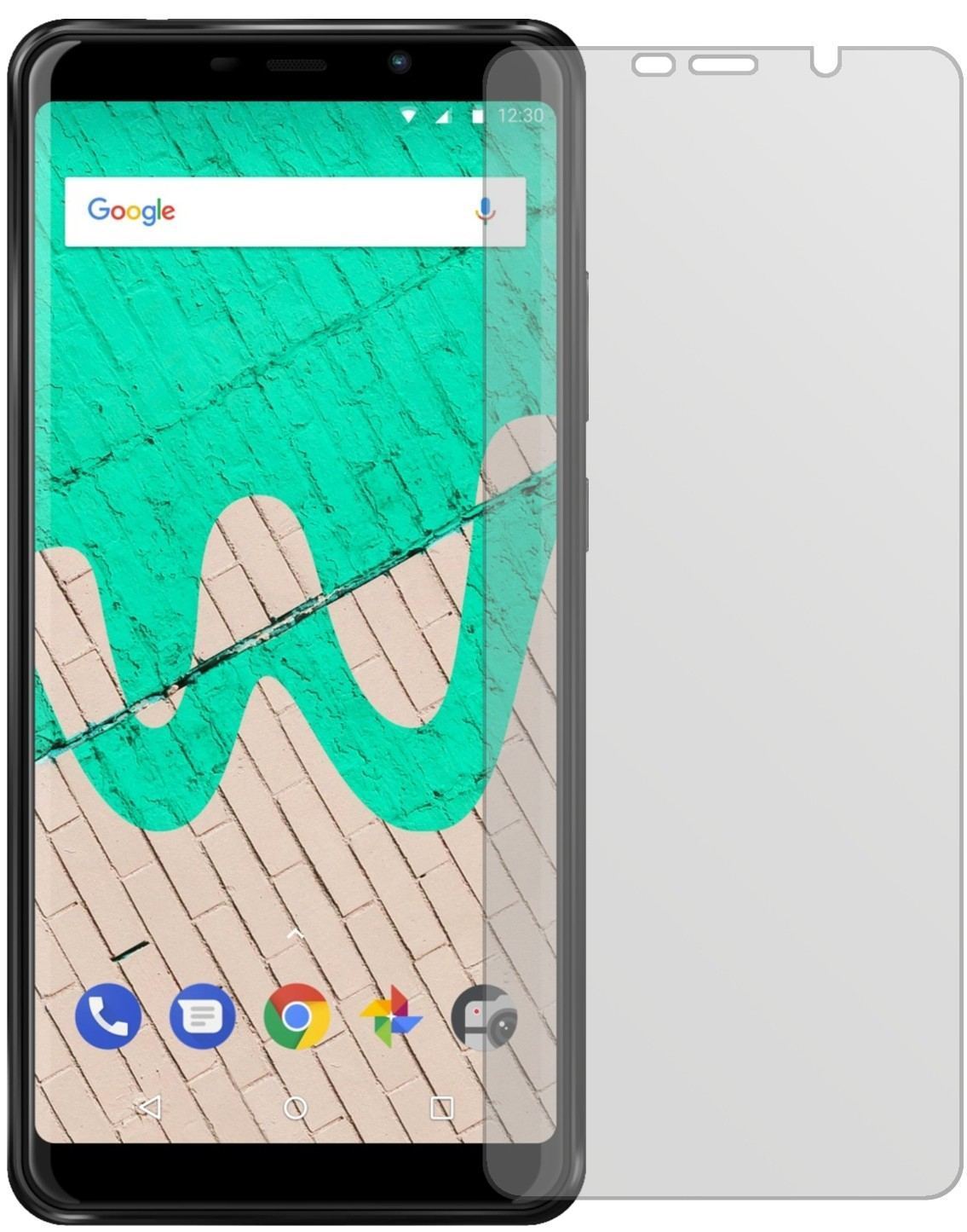 2x Schutzfolie matt für Wiko View Max Display-Schu (2)