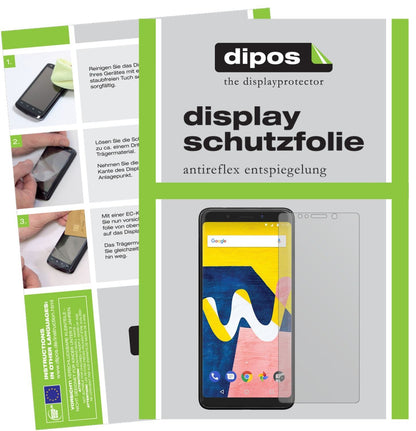 2x Schutzfolie matt für Wiko View Lite Display-Sch (1)