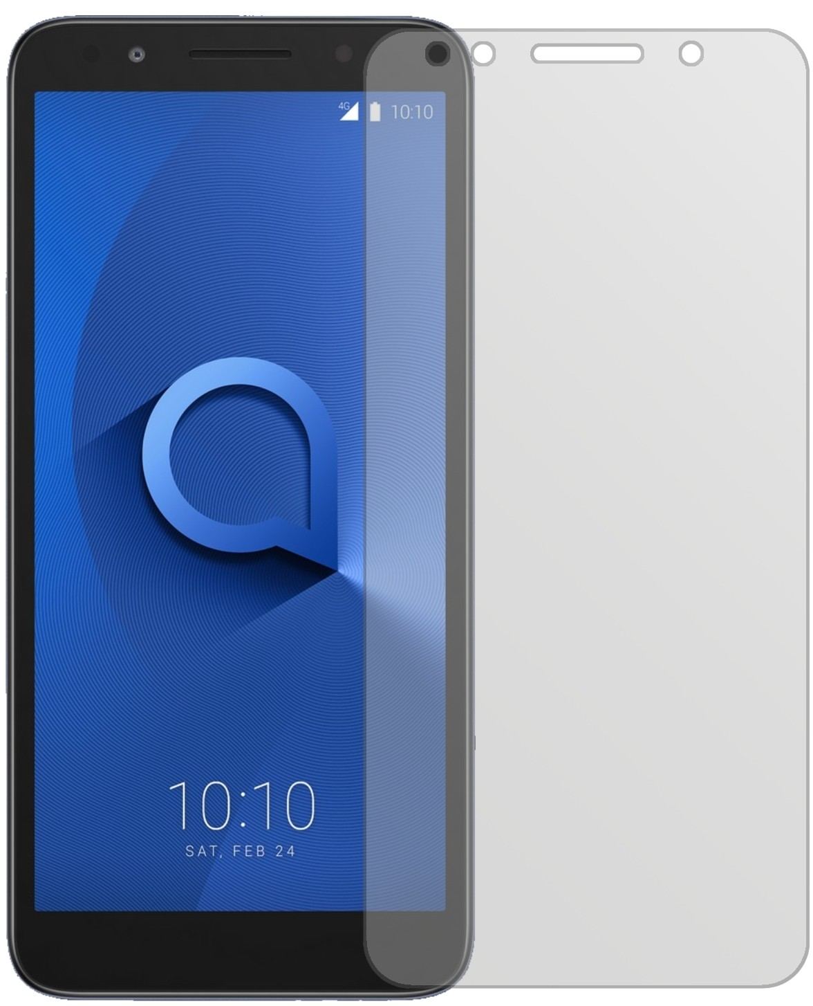 2x Schutzfolie matt für Alcatel 1X Display-Schutzf (2)