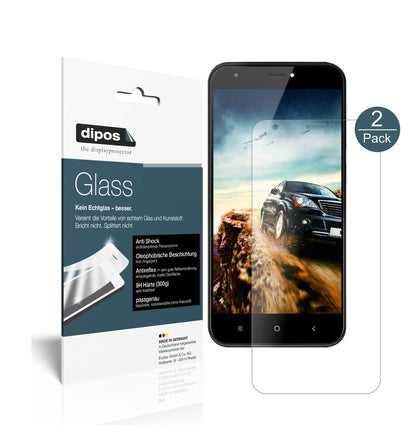 2x 9H Schutzfolie matt für Ulefone S7 Pro Panzerfo (1)