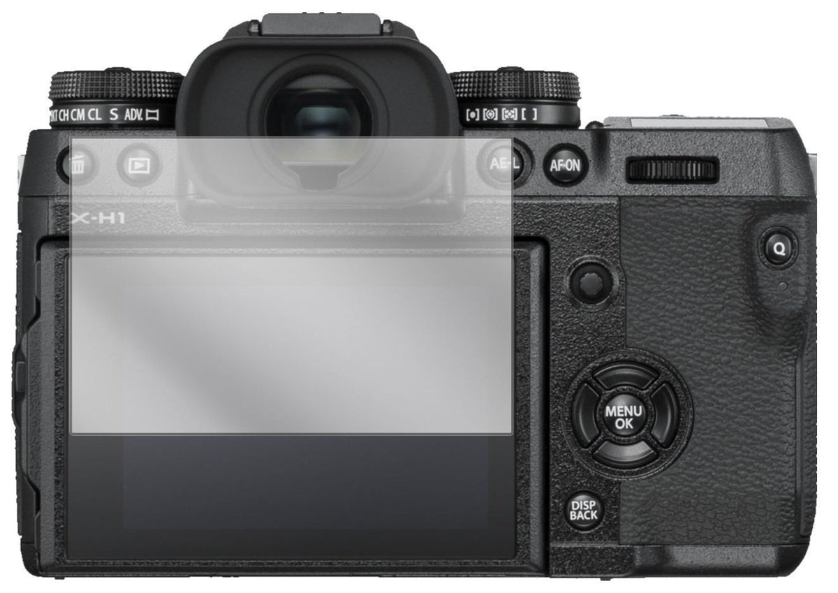6x Schutzfolie klar für Fujifilm X-H1 Display-Schu (2)