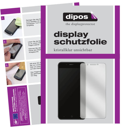 2x Schutzfolie klar für ZTE Blade A610 Plus Displa (1)