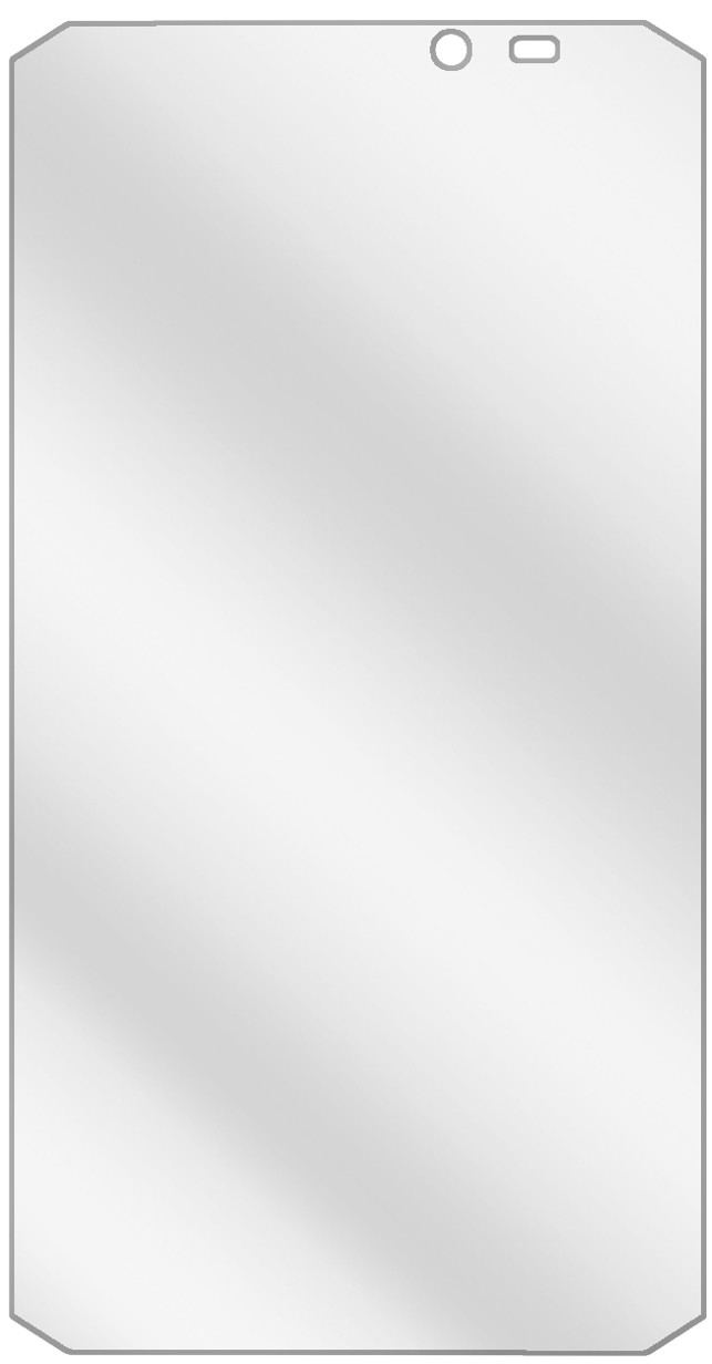 6x Schutzfolie klar für Oukitel K10000 Max Display (3)