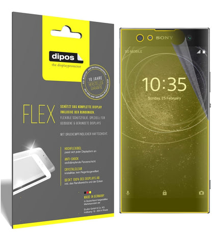 2x 3D Full Cover Schutzfolie für Sony Xperia XA2 U (2)