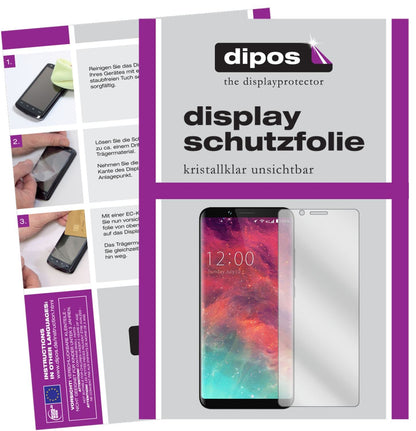 6x Schutzfolie klar für Umidigi S2 Lite Display-Sc (1)
