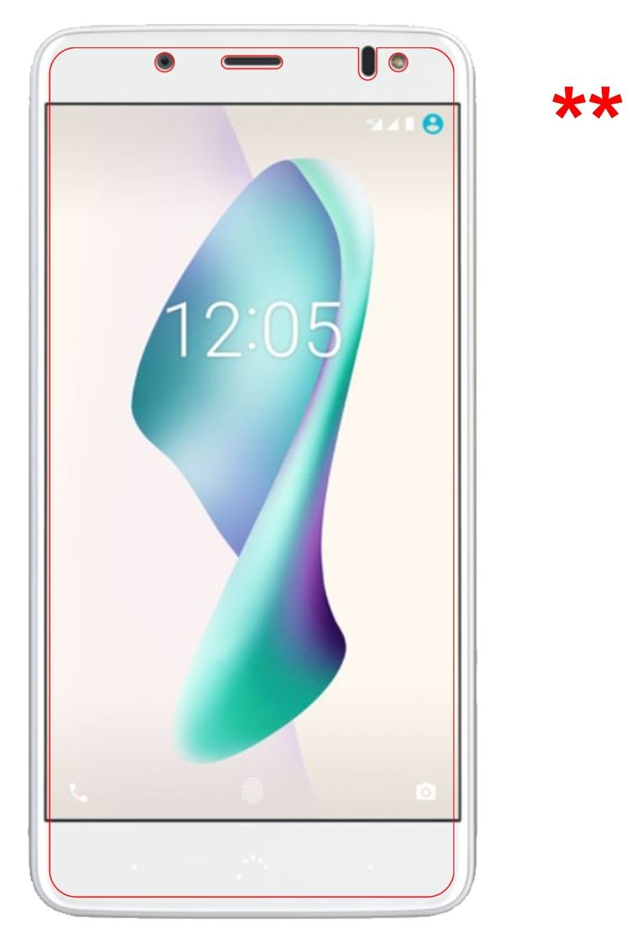 2x Schutzfolie klar für BQ Aquaris VS Plus Display (5)