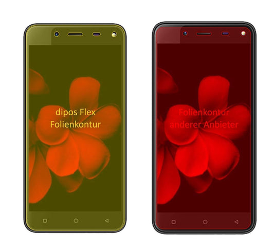 2x 3D Full Cover Schutzfolie für Karbonn Titanium  (1)