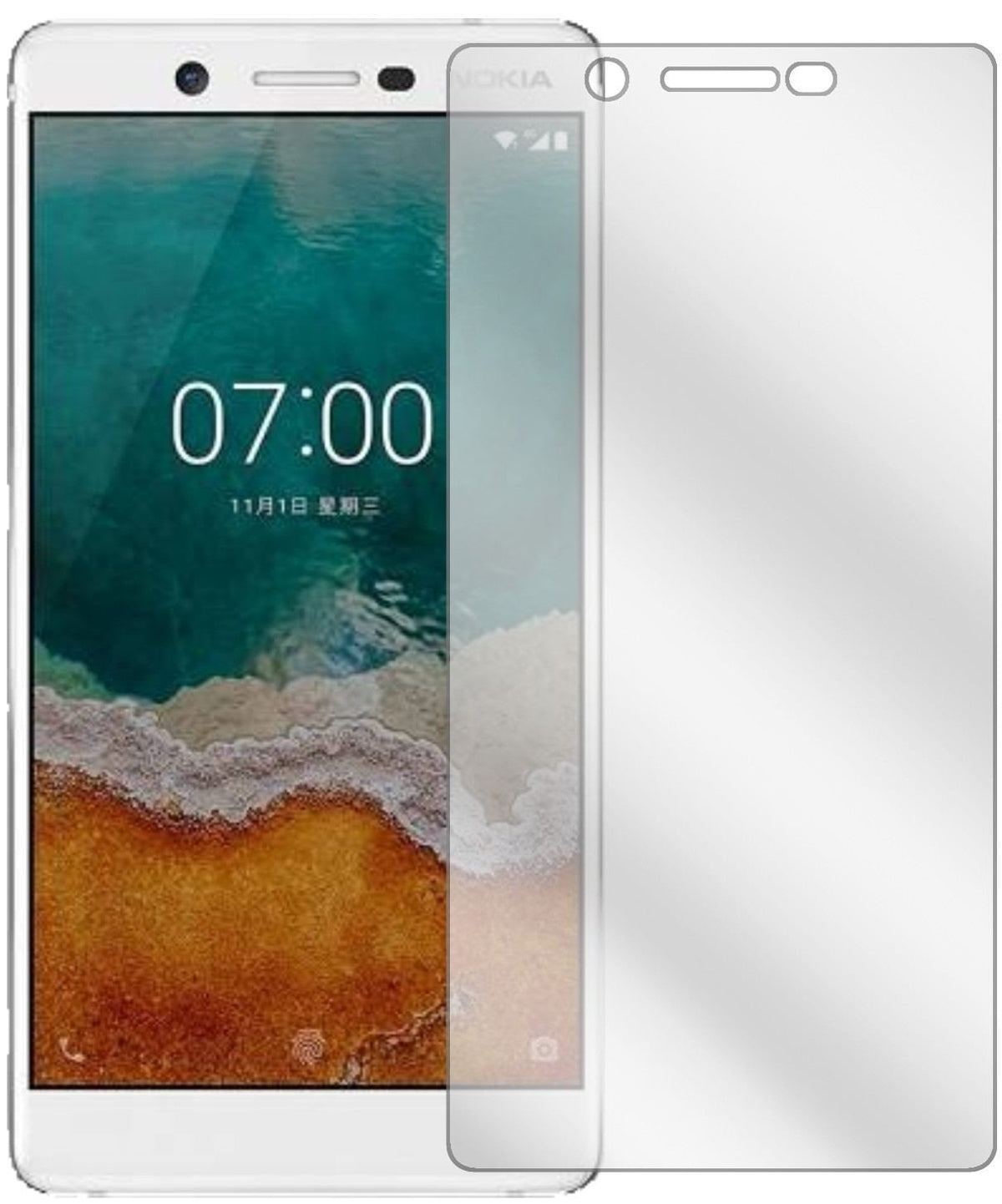 6x Schutzfolie klar für Nokia 7 Display-Schutzfoli (2)