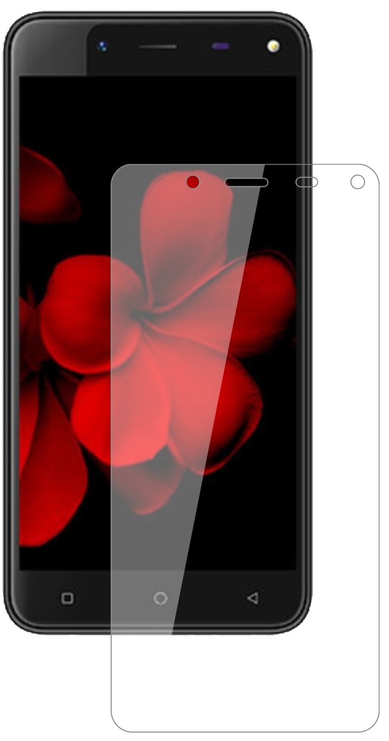 2x 9H Schutzfolie für Karbonn Titanium Frames S7 P (2)