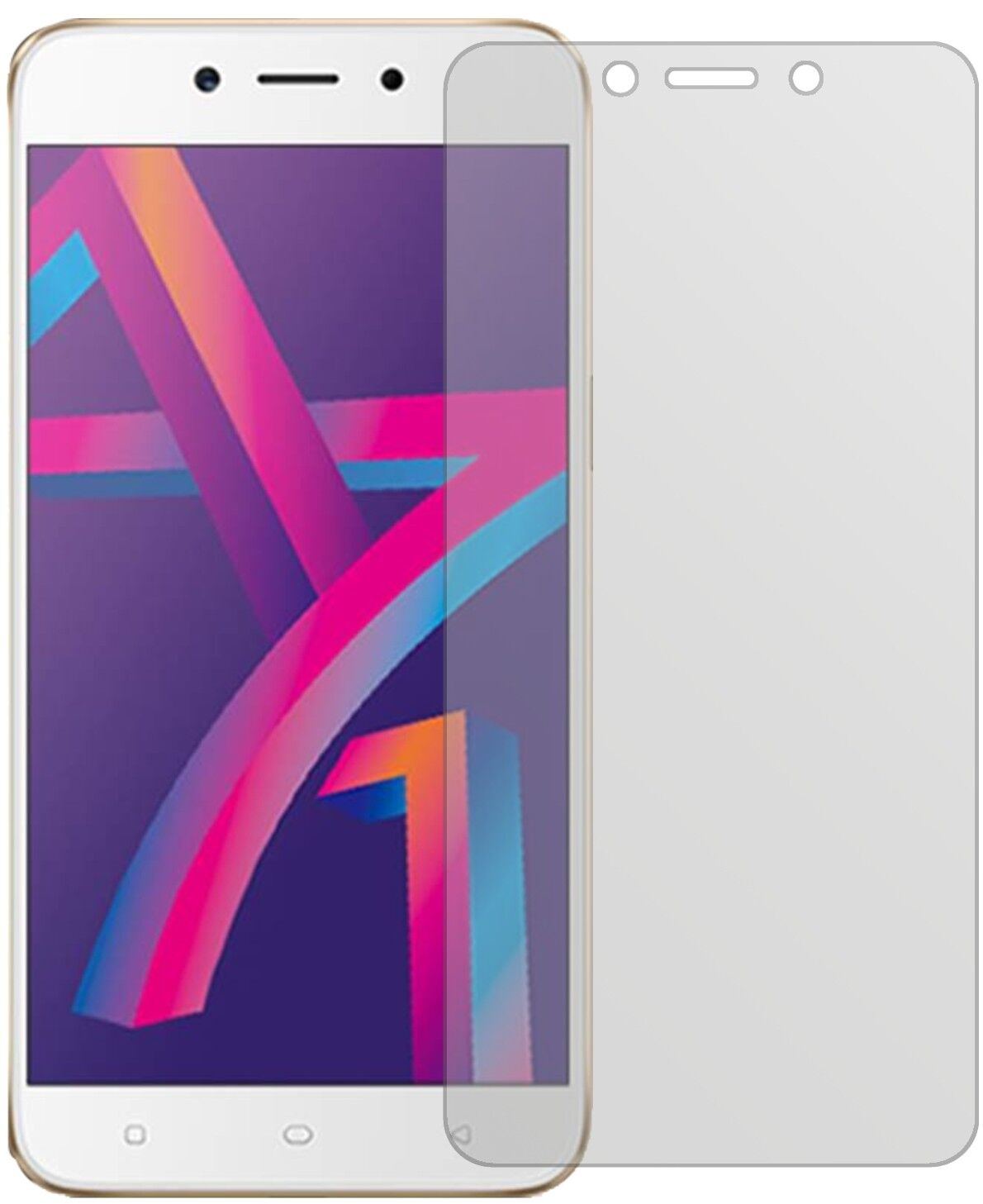 1x Schutzfolie matt für Oppo A71 2018 Display-Schu (1)