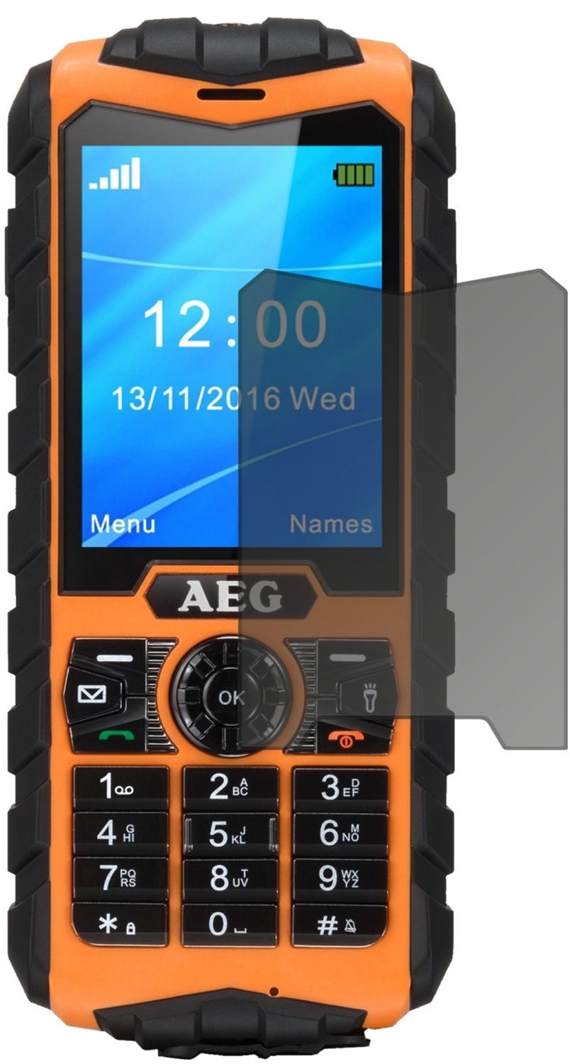 Blickschutzfolie für AEG M550 matt Schutzfolie Pri (2)