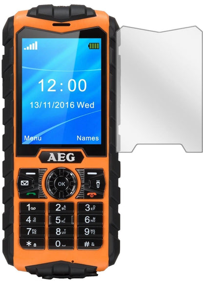 2x Schutzfolie klar für AEG M550 Display-Schutzfol (2)