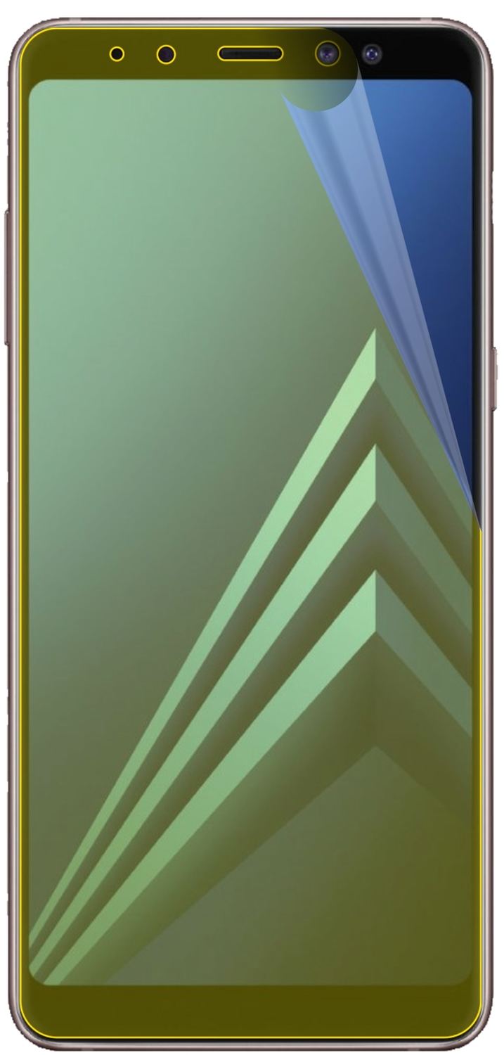 3x 3D Full Cover Schutzfolie für Samsung Galaxy A8 (3)