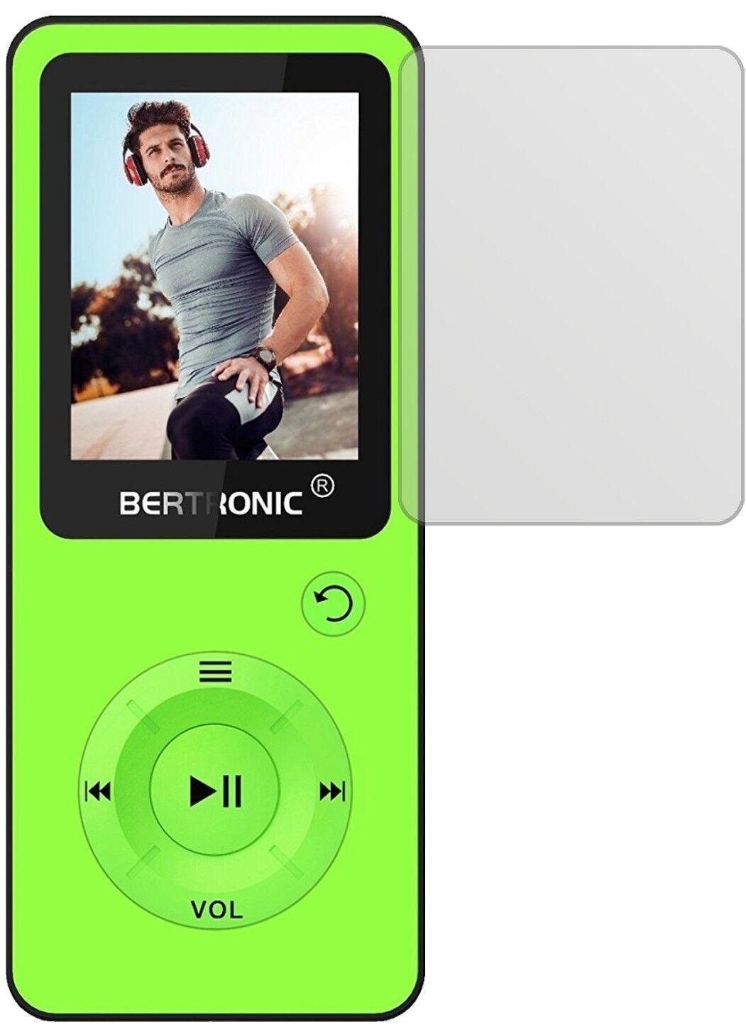 5x Schutzfolie matt für Bertronic BC09 Royal MP3-P (1)