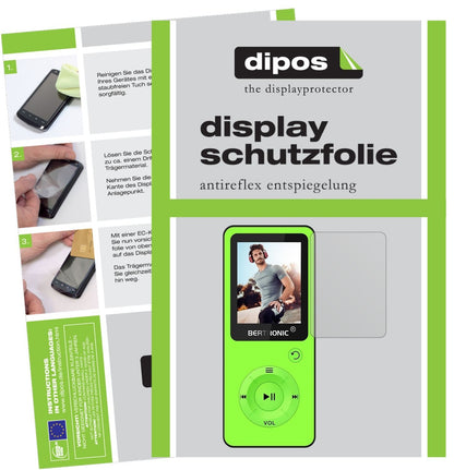 6x Schutzfolie matt für Bertronic BC09 Royal MP3-P (1)