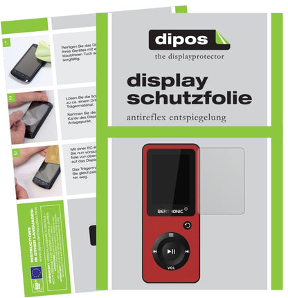 6x Schutzfolie matt für Bertronic BC02 Royal MP3-P (1)