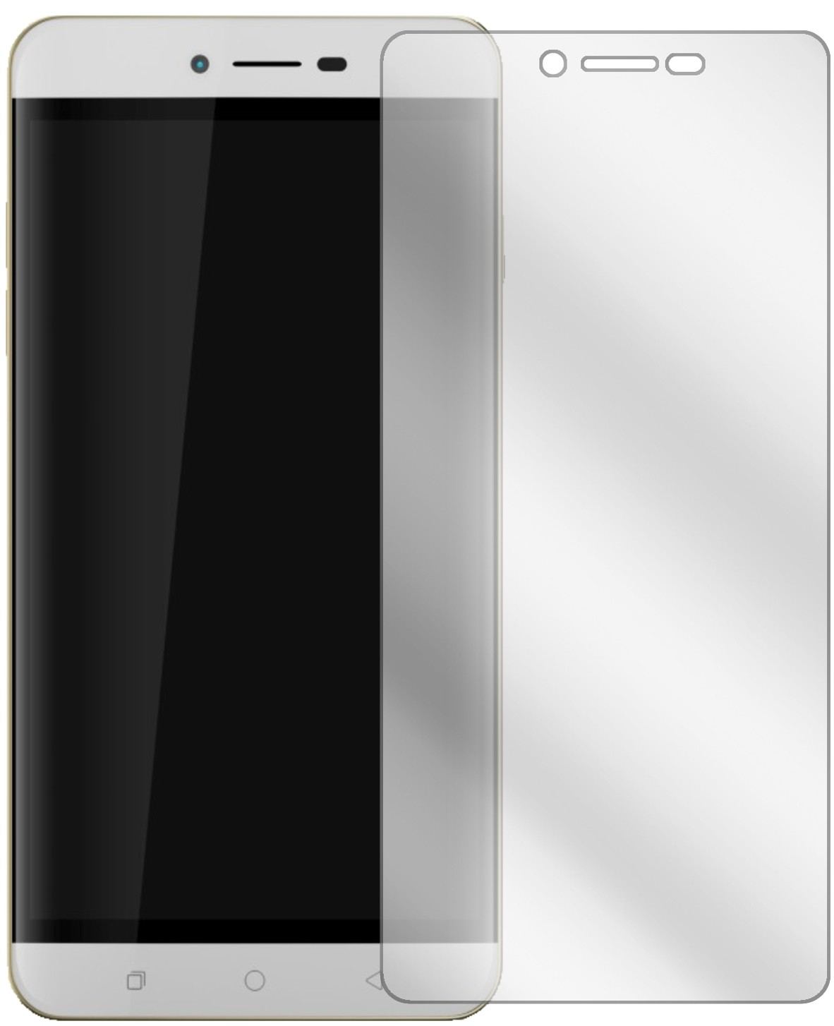 2x Schutzfolie klar für Coolpad Torino R108 Displa (2)