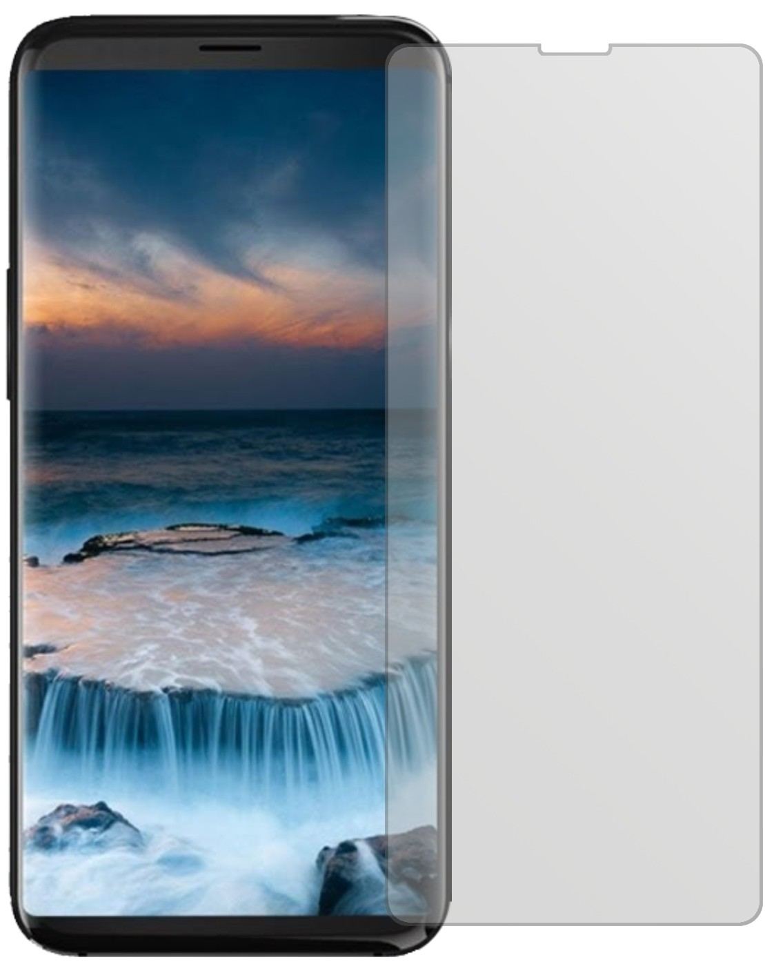 2x Schutzfolie matt für Uhans i8 Display-Schutzfol (2)