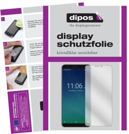 2x Schutzfolie klar für KEECOO P11 Display-Schutzf (1)