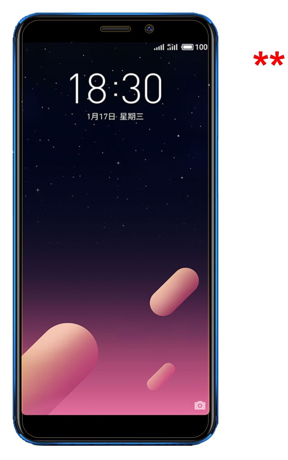 2x 9H Schutzfolie matt für Meizu M6S Panzerfolie (9)