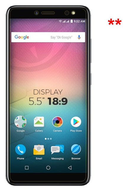 2x Schutzfolie klar für Allview V3 Viper Display-S (5)
