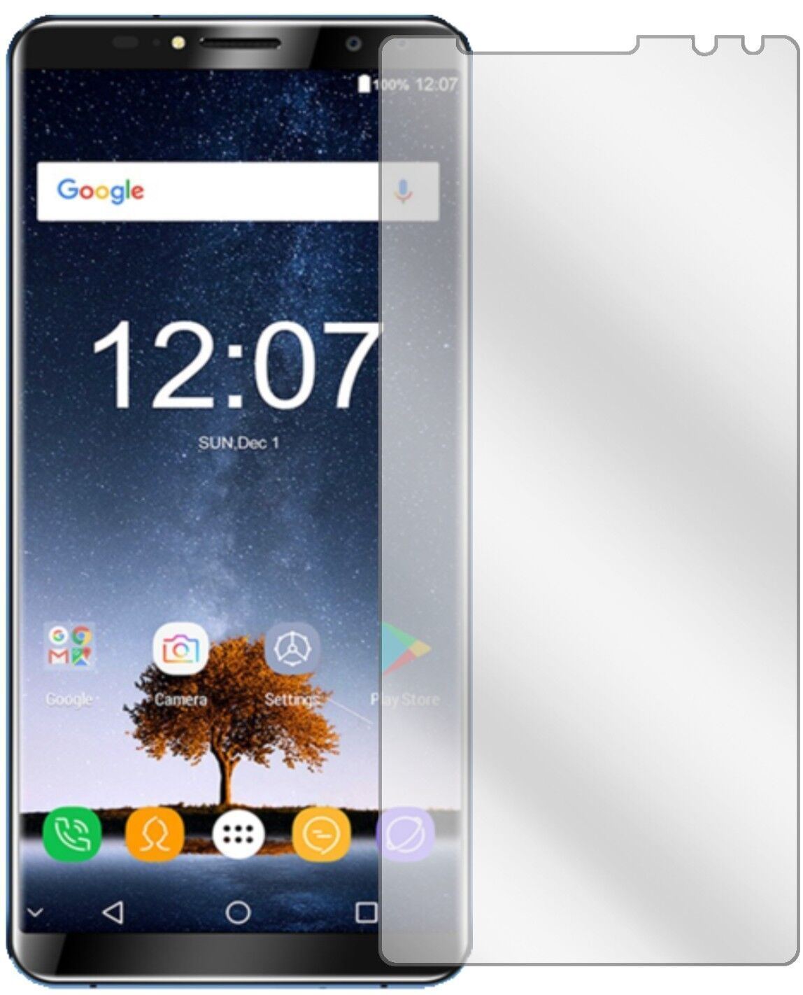 5x Schutzfolie klar für Oukitel K6 Display-Schutzf (1)