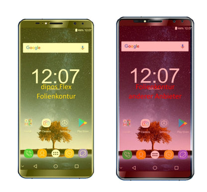 3x 3D Full Cover Schutzfolie für Oukitel K6 (2)
