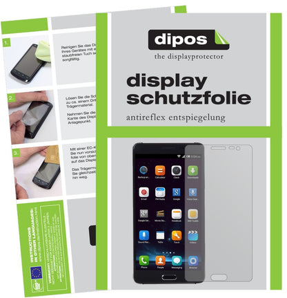 6x Schutzfolie matt für Elephone P8 Pro Display-Sc (1)