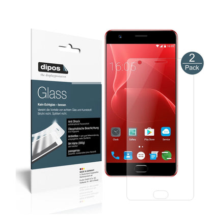 2x 9H Schutzfolie matt für Elephone P8 Max Panzerf (1)