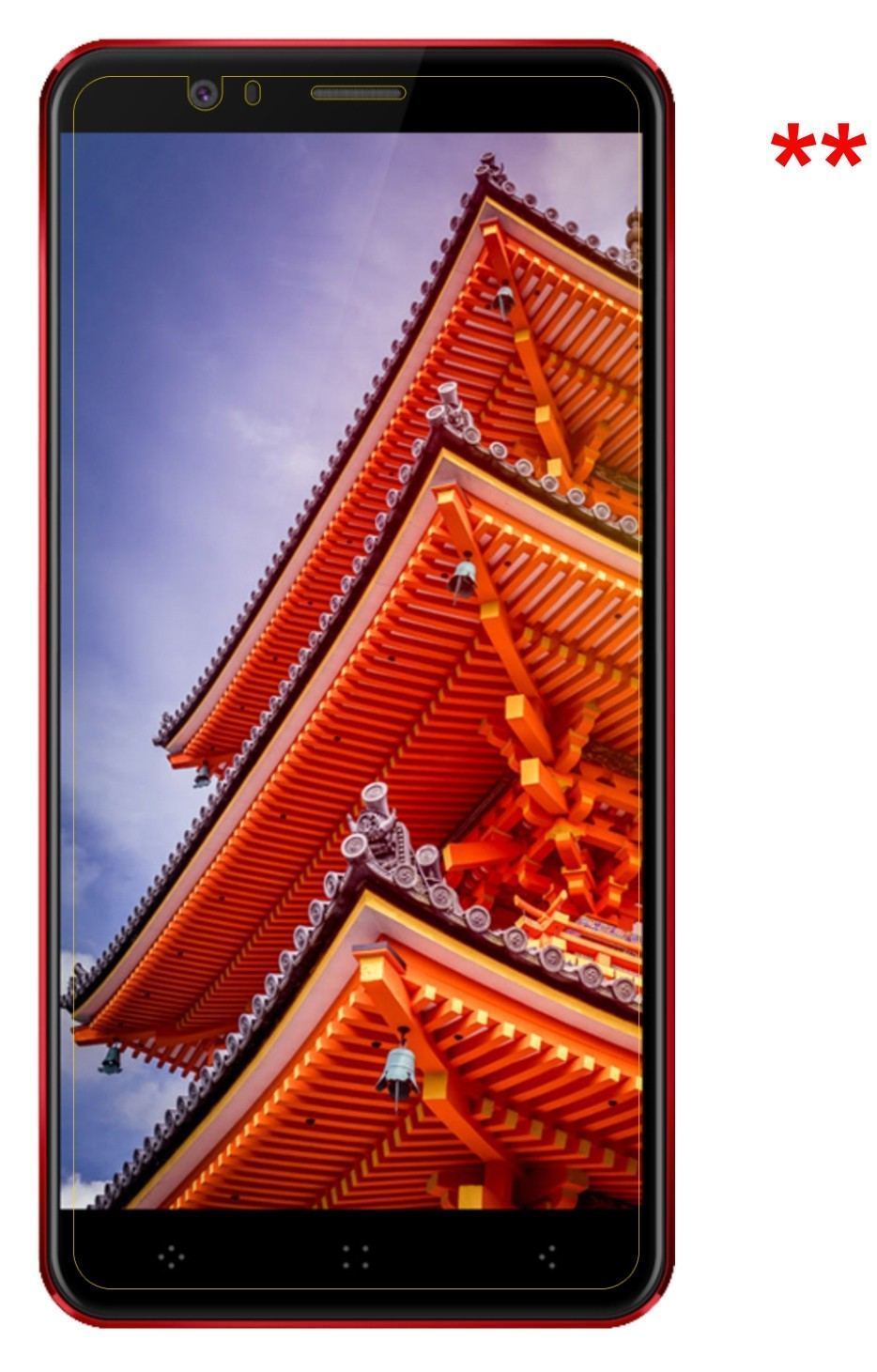 6x Schutzfolie matt für Elephone P8 3D Display-Sch (6)