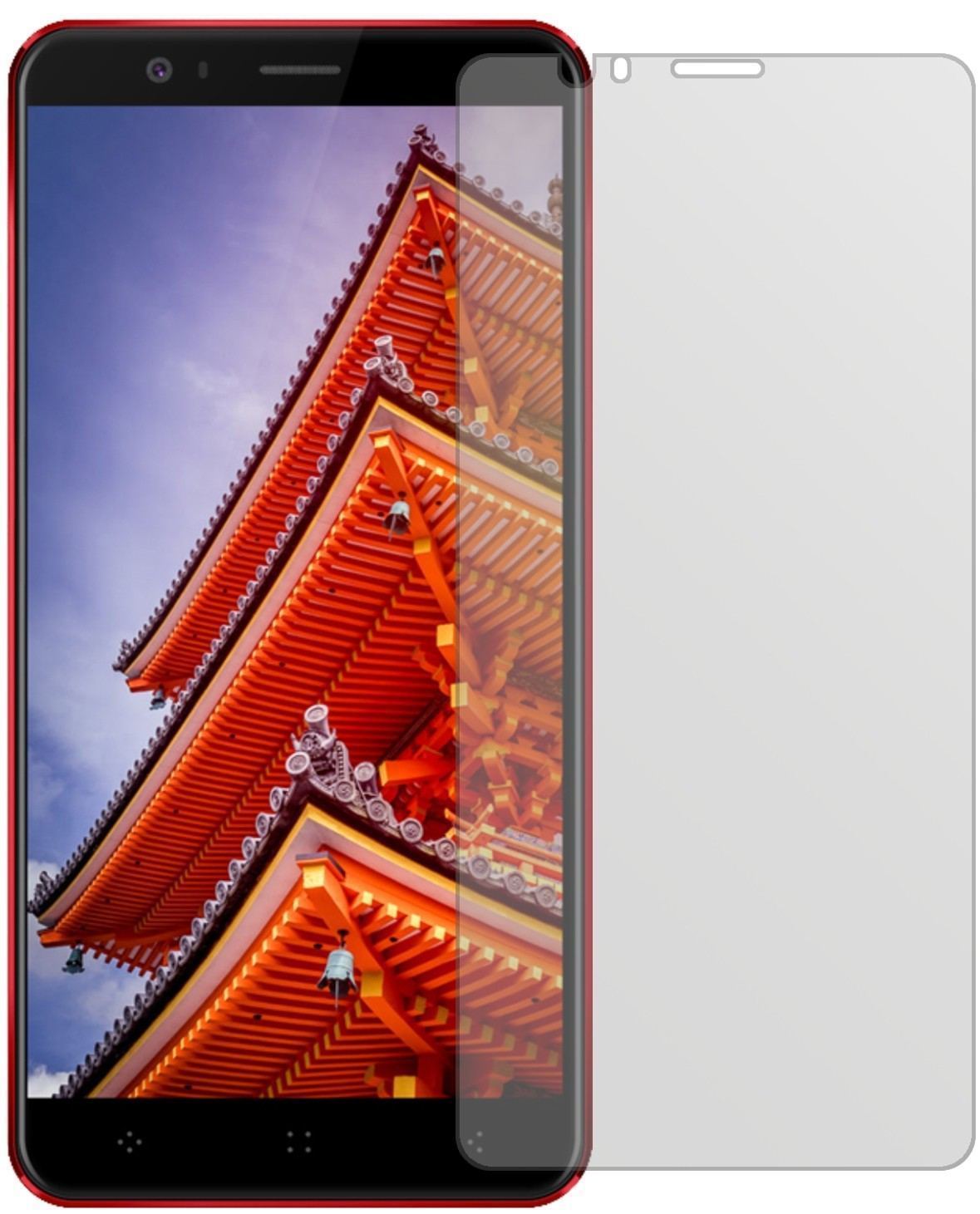2x Schutzfolie matt für Elephone P8 3D Display-Sch (2)